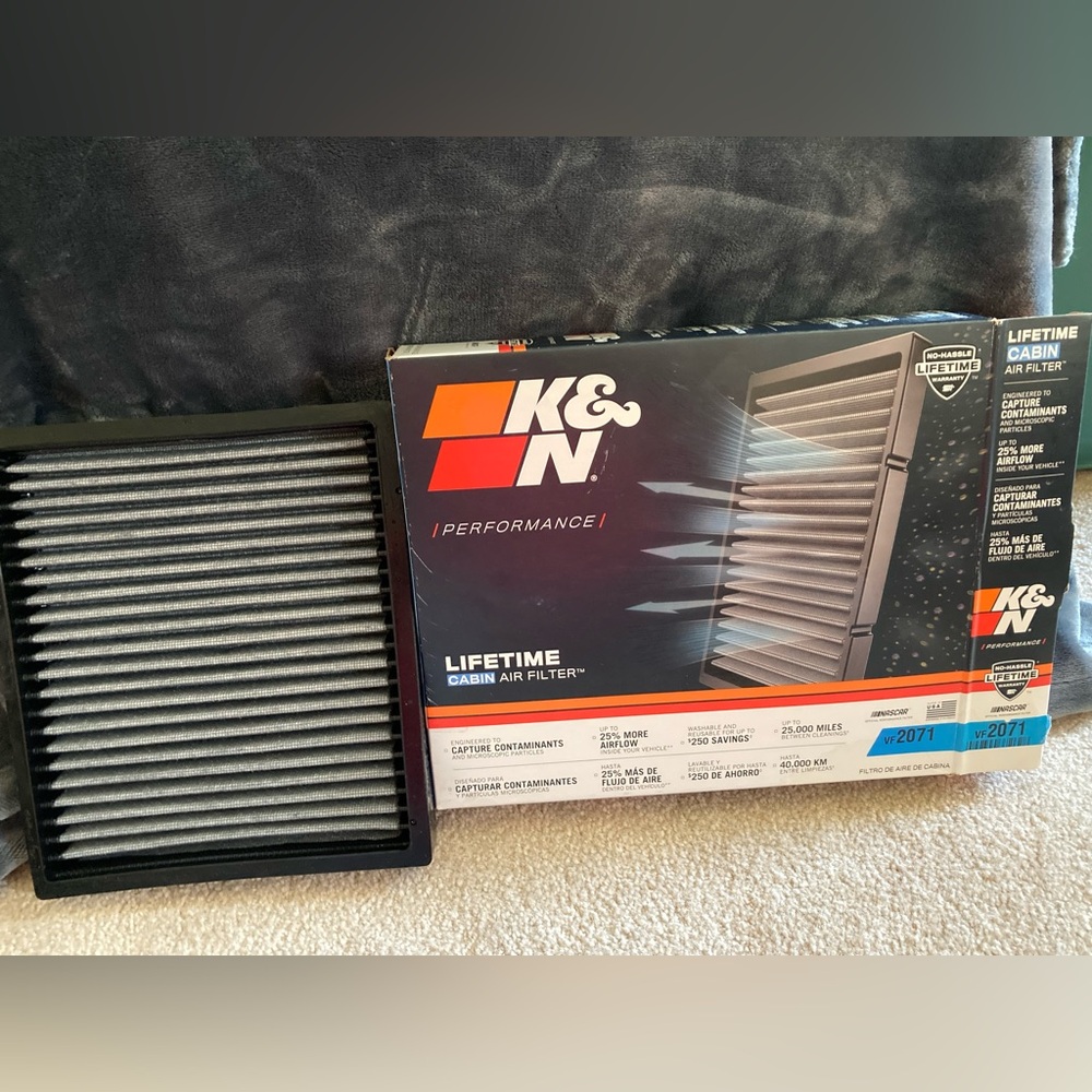 Lifetime Cabin Air Filter - Black/Grey